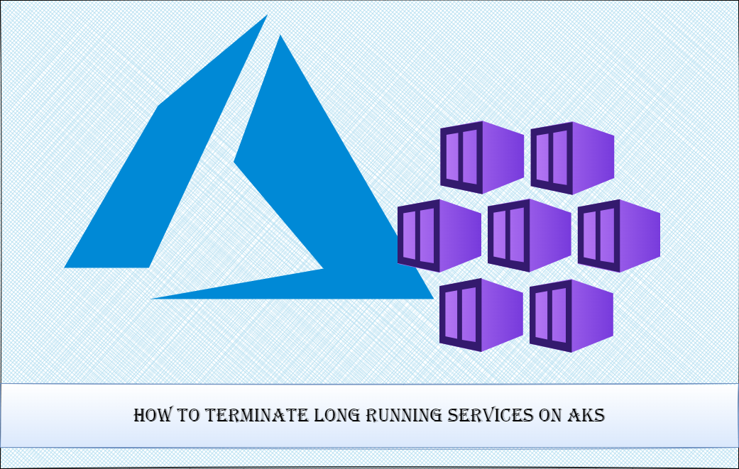 How to terminate a long running operation on an Azure Kubernetes Service (AKS) cluster?